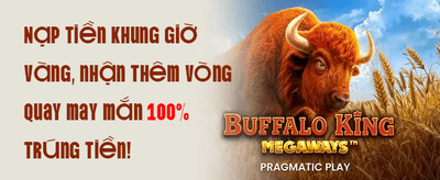 Thưởng Chào Mừng 100% promotion banner